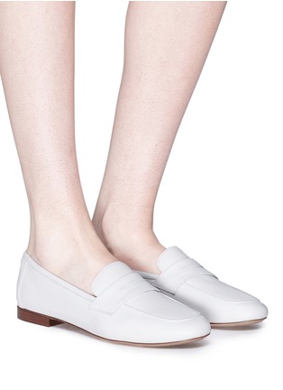 Figure View - Click To Enlarge - MANSUR GAVRIEL - 'Classic' leather penny loafers