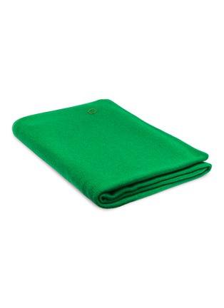 Main View - Click To Enlarge - OYUNA - DAYA cashmere throw – Emerald