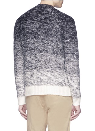 Back View - Click To Enlarge - SCOTCH & SODA - Mock neck mélange sweater