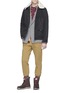 Figure View - Click To Enlarge - SCOTCH & SODA - 'Stuart' cotton twill chinos