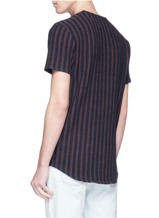 Back View - Click To Enlarge - SCOTCH & SODA - Stripe midweight T-shirt