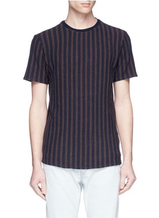 Main View - Click To Enlarge - SCOTCH & SODA - Stripe midweight T-shirt