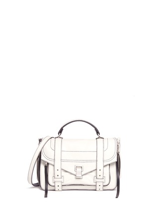Main View - Click To Enlarge - PROENZA SCHOULER - 'PS1+' medium lambskin leather satchel
