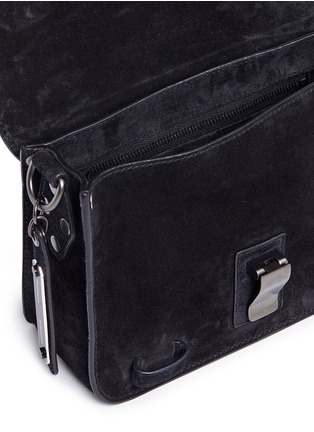Detail View - Click To Enlarge - PROENZA SCHOULER - 'PS1' mini calfskin suede crossbody bag