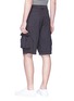 Back View - Click To Enlarge - JAMES PERSE - Poplin cargo shorts