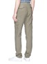 Back View - Click To Enlarge - JAMES PERSE - Linen-cotton canvas cargo pants