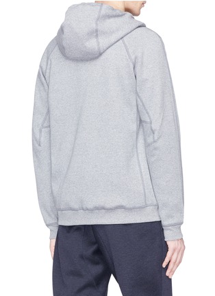 Back View - Click To Enlarge - REIGNING CHAMP - Interlock stitch zip hoodie