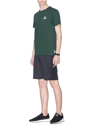 Figure View - Click To Enlarge - REIGNING CHAMP - Stripe outseam performance shorts