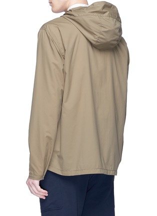 Back View - Click To Enlarge - NANAMICA - Packable Pertex® Equilibrium hooded jacket
