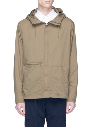 Main View - Click To Enlarge - NANAMICA - Packable Pertex® Equilibrium hooded jacket
