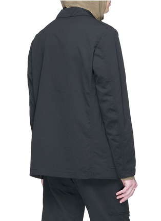 Back View - Click To Enlarge - NANAMICA - ALPHADRY® soft blazer