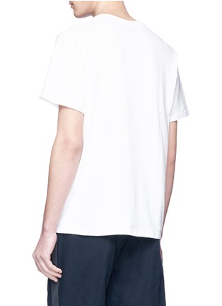 Back View - Click To Enlarge - NANAMICA - Pelican print COOLMAX® T-shirt