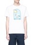 Main View - Click To Enlarge - NANAMICA - Pelican print COOLMAX® T-shirt