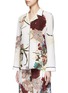 Front View - Click To Enlarge - VALENTINO GARAVANI - Floral print silk pyjama shirt