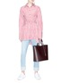 Figure View - Click To Enlarge - SOPHIE HULME - 'Exchange East West' leather tote