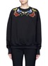 Main View - Click To Enlarge - ALEXANDER MCQUEEN - Butterfly embellished fleece sweatshirt