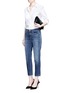 Figure View - Click To Enlarge - J BRAND - 'Sadey Slim Straight' cropped jeans