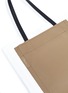  - 3.1 PHILLIP LIM - 'Accordion Shopper' colourblock triple compartment leather tote