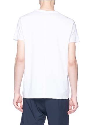 Back View - Click To Enlarge - ISAORA - 'No Sew Pima' logo print T-shirt