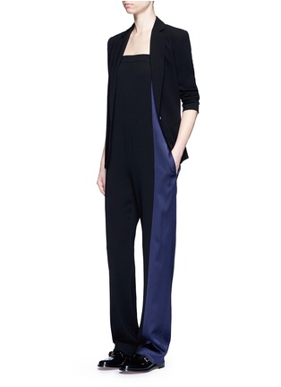 Figure View - Click To Enlarge - THEORY - 'Robiva' stretch crepe jacket
