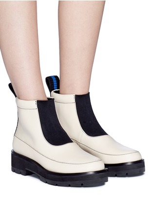 Figure View - Click To Enlarge - 3.1 PHILLIP LIM - 'Avril' front gore leather Chelsea boots