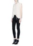 Figure View - Click To Enlarge - L'AGENCE - THE MARGOT' CROPPED SKINNY PANTS