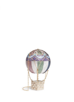 Figure View - Click To Enlarge - JUDITH LEIBER - 'Hot Air Balloon' crystal pavé minaudière