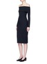 Figure View - Click To Enlarge - THE ROW - 'Nania' scuba jersey off-shoulder dress