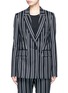 Main View - Click To Enlarge - GIVENCHY - Stripe wool suiting blazer