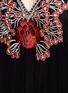 Detail View - Click To Enlarge - ALICE & OLIVIA - 'Sally' poppy embroidered mesh lace maxi dress