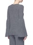 Back View - Click To Enlarge - THE ROW - 'Atilia' flare sleeve cashmere rib sweater