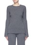 Main View - Click To Enlarge - THE ROW - 'Atilia' flare sleeve cashmere rib sweater
