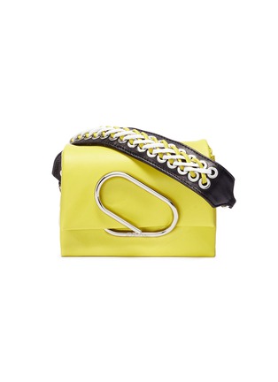 Main View - Click To Enlarge - 3.1 PHILLIP LIM - 'Alix Sport' paperclip flap micro leather crossbody clutch