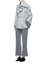 Figure View - Click To Enlarge - THE ROW - 'Draley' cape collar alpaca-virgin wool jacket