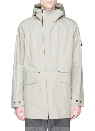 Main View - Click To Enlarge - STONE ISLAND - Water repellent Supima cotton parka