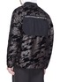 Back View - Click To Enlarge - STONE ISLAND - Abstract print padded Lucid Flock bomber jacket
