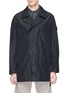 Main View - Click To Enlarge - STONE ISLAND - Micro Reps logo badge trench coat