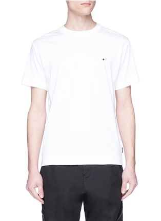 Main View - Click To Enlarge - STONE ISLAND - Logo embroidered T-shirt