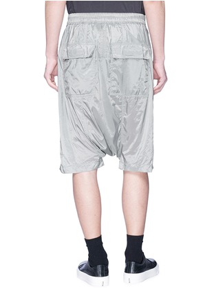 Back View - Click To Enlarge - RICK OWENS DRKSHDW - Drop crotch shorts