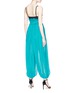 Back View - Click To Enlarge - - - Bustier ruched balloon jumpsuit