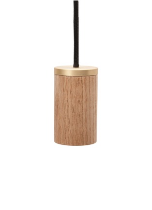 Main View - Click To Enlarge - TALA - Oak Knuckle pendant light