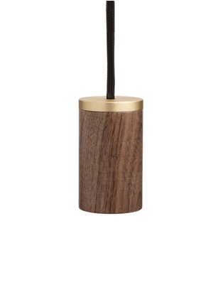 Main View - Click To Enlarge - TALA - Walnut Knuckle pendant light