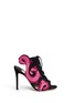 Main View - Click To Enlarge - ISA TAPIA - 'Supernova' wavy star appliqué suede sandals