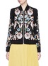 Main View - Click To Enlarge - NEEDLE & THREAD - 'Oriental Garden' floral embellished bomber jacket