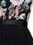 Detail View - Click To Enlarge - NEEDLE & THREAD - 'Oriental Garden' floral embellished midi dress