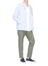Figure View - Click To Enlarge - BASSIKE - Chest pocket long sleeve T-shirt