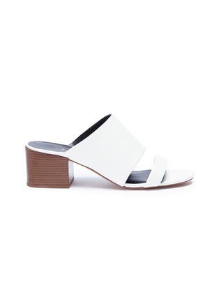 Main View - Click To Enlarge - 3.1 PHILLIP LIM - 'Cube' double band leather sandals