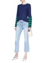 Figure View - Click To Enlarge - STAUD - 'Marr' ruffle bell sleeve sweater