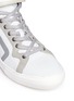 Detail View - Click To Enlarge - PIERRE HARDY - 'Les Baskets' perforated leather high top sneakers