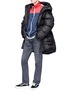 Figure View - Click To Enlarge - IENKI IENKI - Down puffer coat